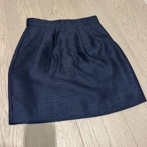 H&M Navy Mini Skirt